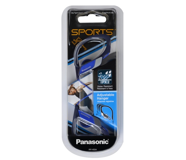 PANASONIC RP-HS34E-A Niebieskie - 217513 - zdjęcie 2
